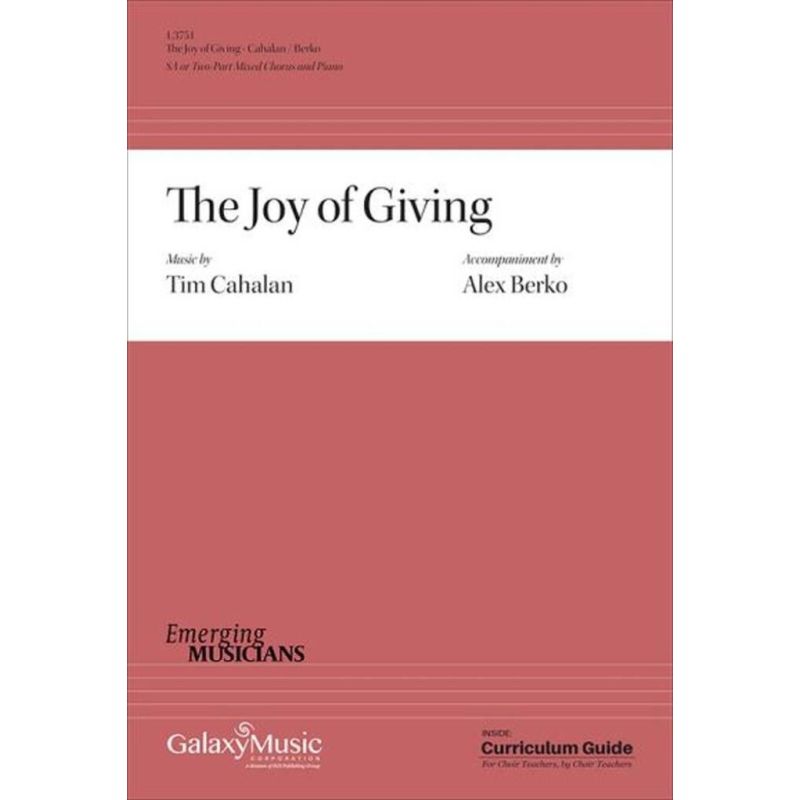 Berko & Cahalan - The Joy of Giving
