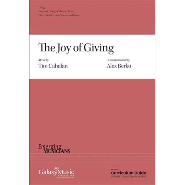 Berko & Cahalan - The Joy of Giving