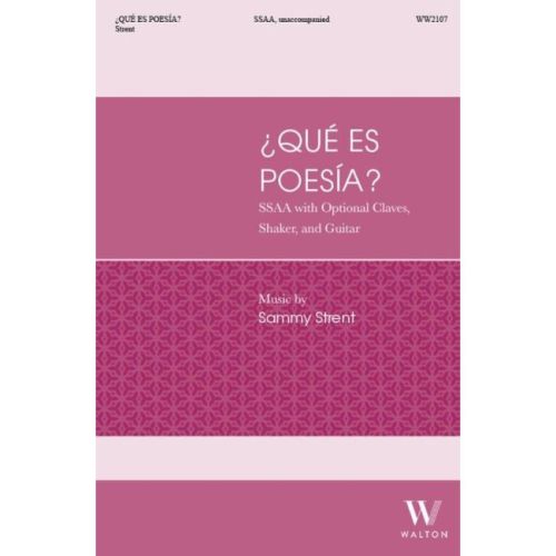 Strent, Sammy - Qué es Poesía