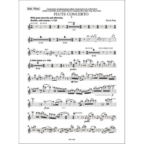 Kevin Puts - Flute Concerto