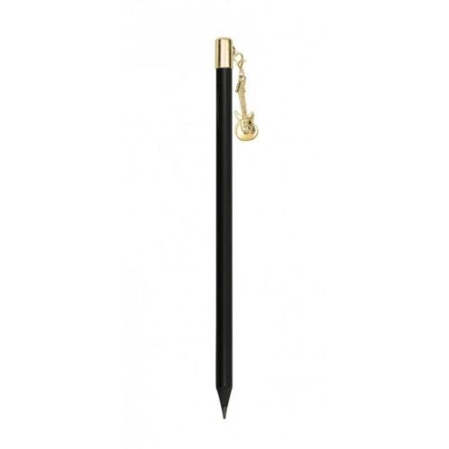 Pencil with e-guitar charm...