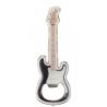 Bottle opener with magnet electric (black) guitar