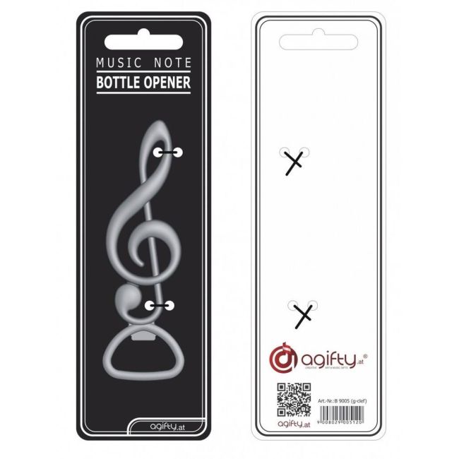 Bottle opener g-clef (treble clef)
