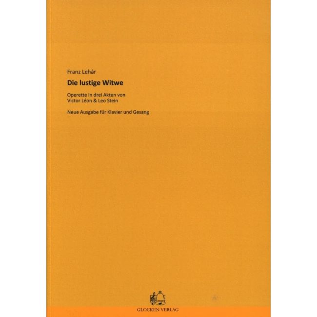 Lehár, Franz - Die lustige Witwe (vocal score)