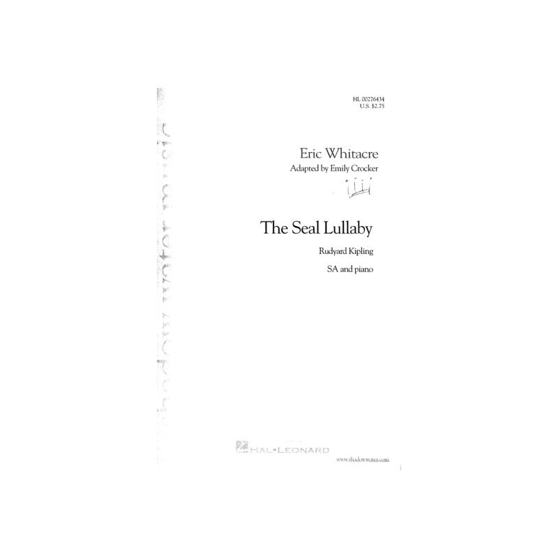 Whitacre, Eric - The Seal Lullaby