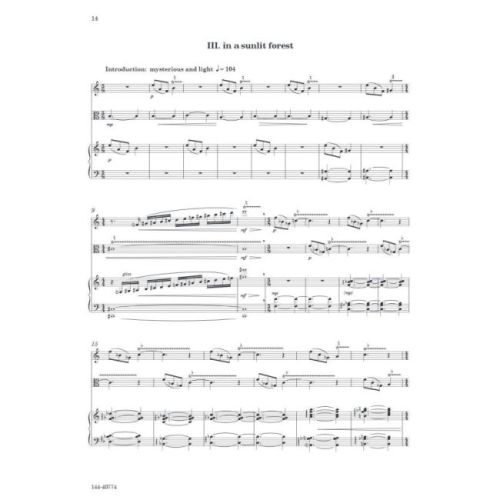 Ruehr, Elena - Trois Gymnopédies