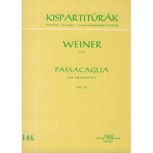 Weiner, Leo - Passacaglia