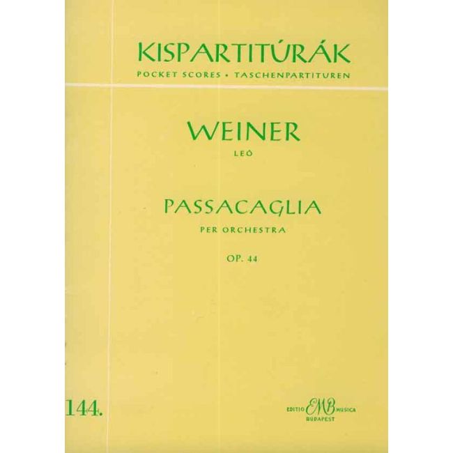 Weiner, Leo - Passacaglia