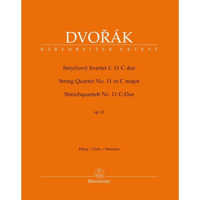 Dvorak, Antonin - String Quartet 11 Op61 Parts
