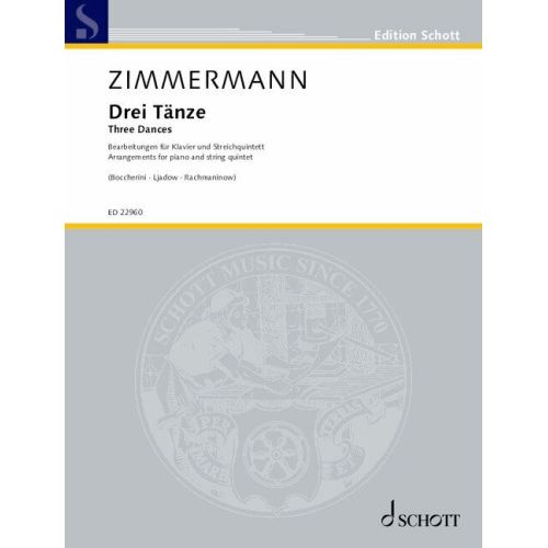 Zimmermann - Three Dances