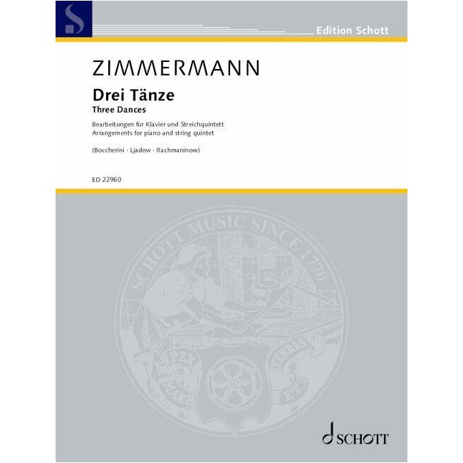 Zimmermann - Three Dances