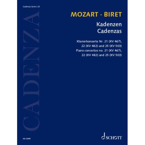 Mozart/Biret - Cadenzas 20