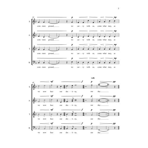 Wiseman, Debbie - Day May Come, A. SATB unaccompanied