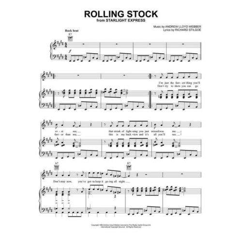 Starlight Express - Piano/Vocal Selections