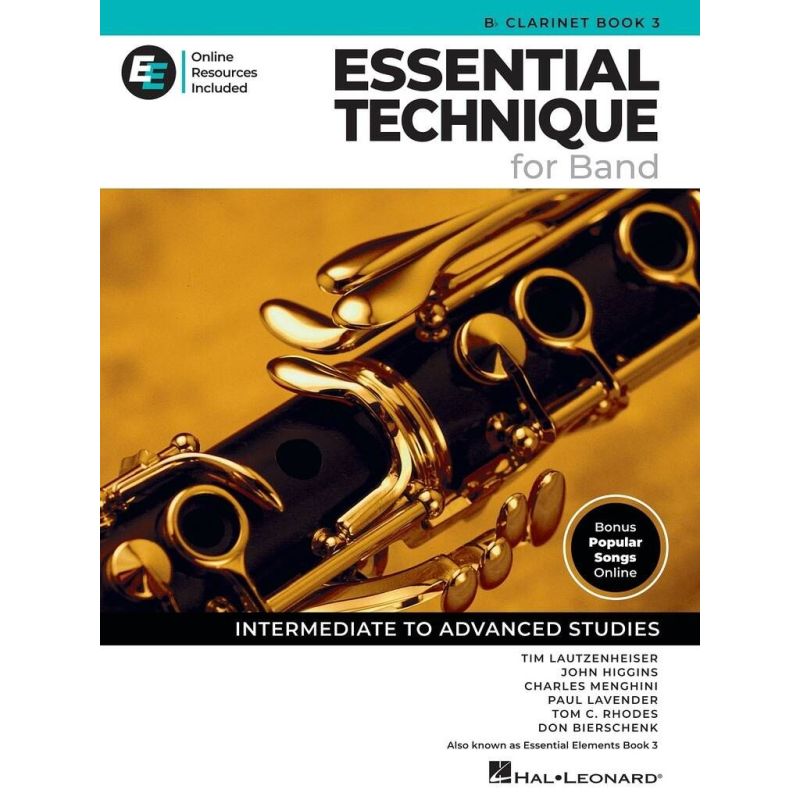 Essential Elements for Band - Bb Clarinet Book 3