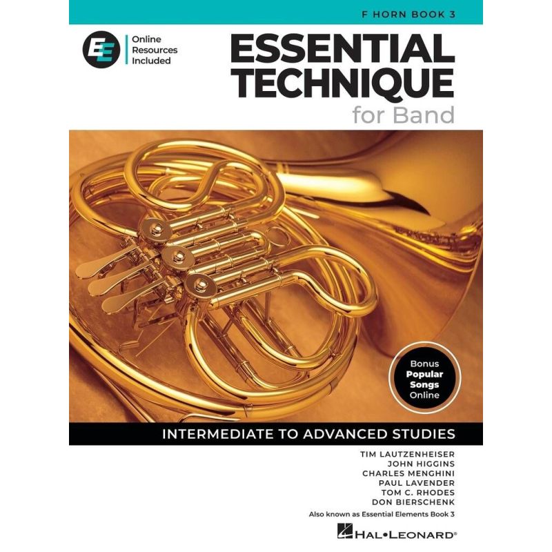 Essential Elements for Band - F Horn Book 3