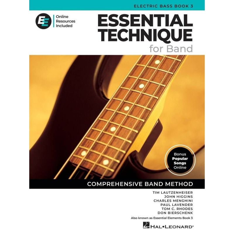 Essential Elements for Band - Electric Bass Book 3