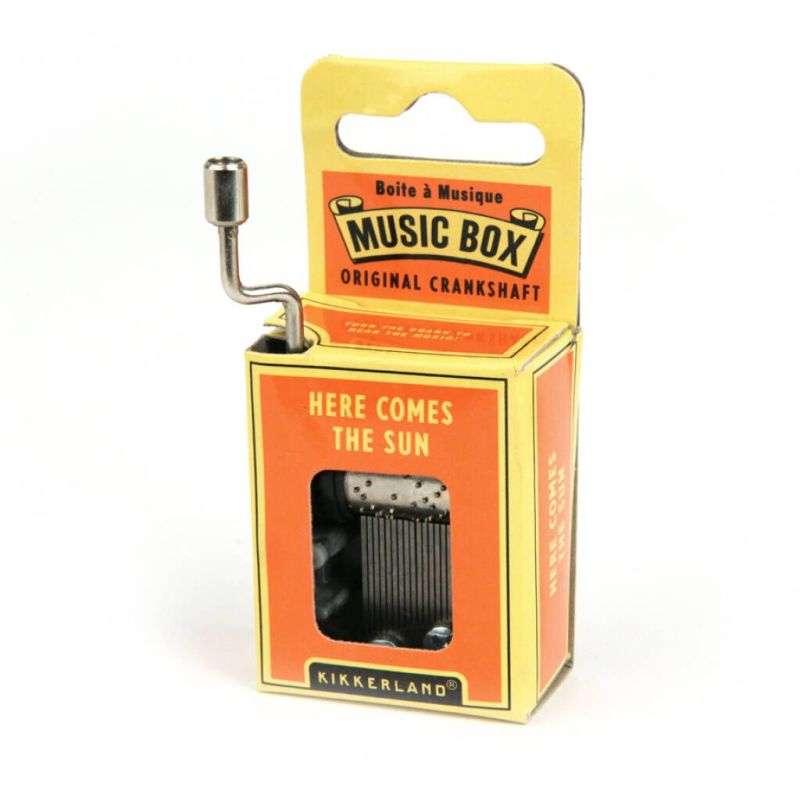 Hand Crank Music Box Beatles Here Comes The Sun