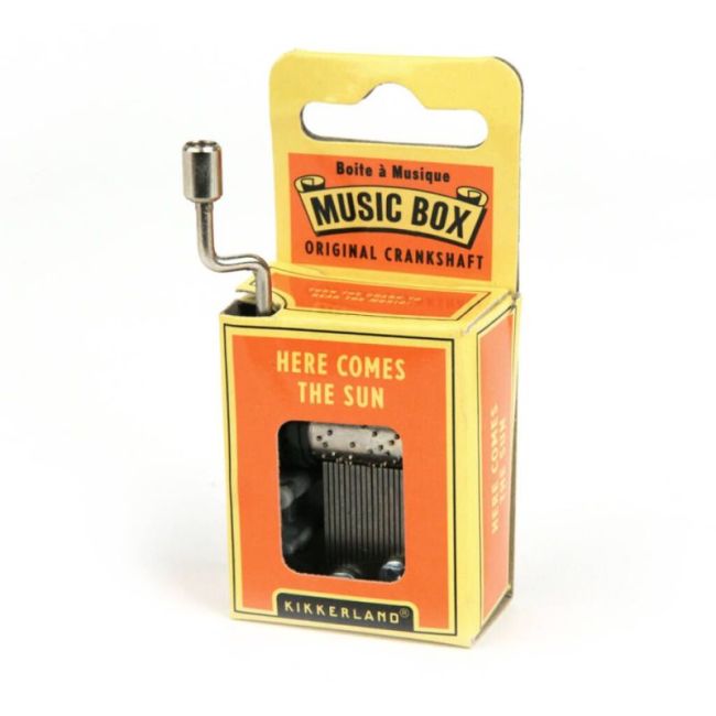 Hand Crank Music Box Beatles Here Comes The Sun