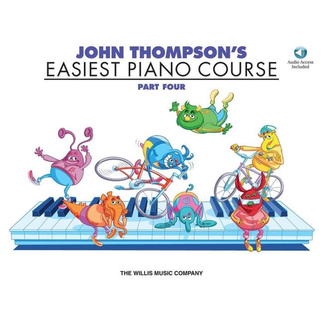 John Thompson's Easiest Piano Course Part 4 +Audio