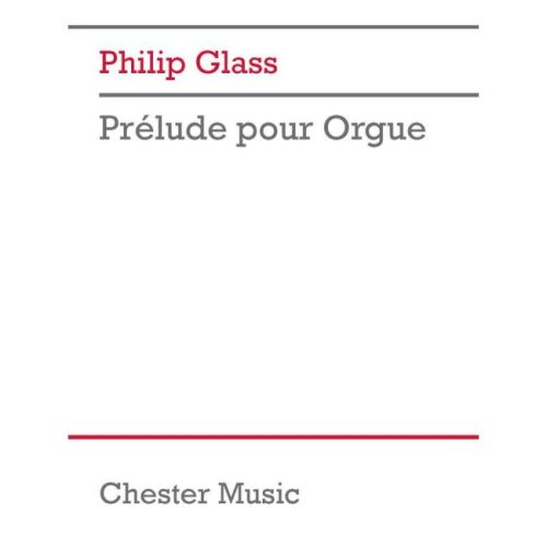 Glass, Philip - Prélude...