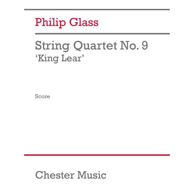 Glass, Philip - String Quartet No. 9