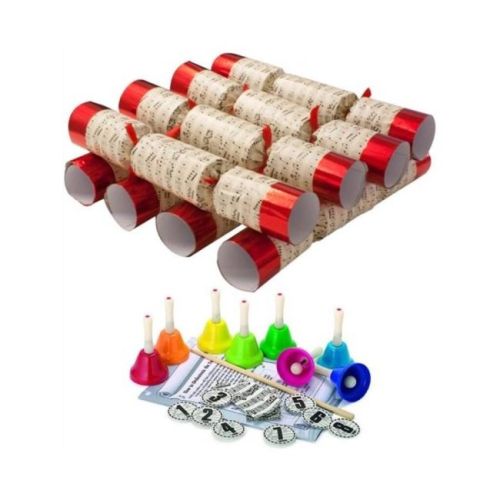 Red & Notation Crackers...