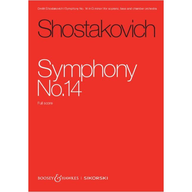 Shostakovich, Dmitri - Symphony No. 14 op. 135