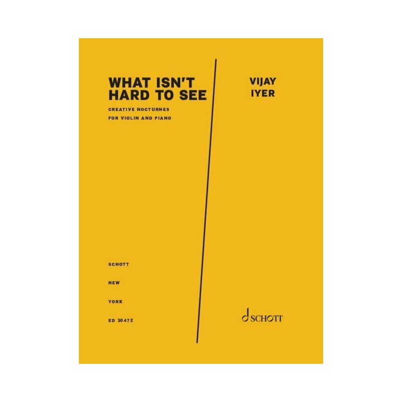 Iyer, Vijay - What isn't hard to see