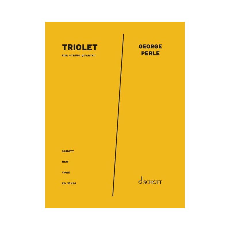 Perle, George - Triolet