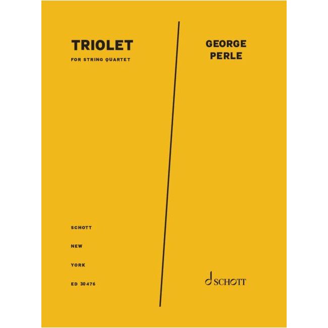 Perle, George - Triolet