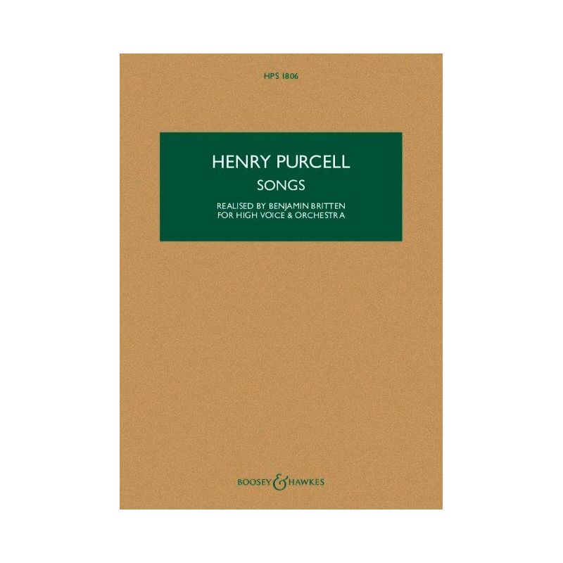 Purcell, Henry - Songs from Orpheus Britannicus HPS
