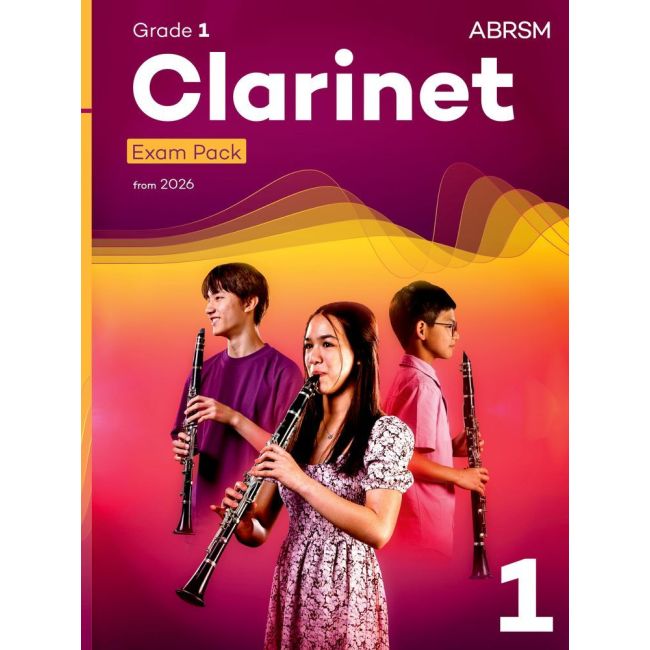 Clarinet Exam Pack from 2026, ABRSM Grade 1