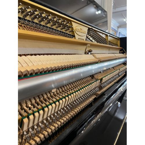 Pre-Owned Schimmel Classic C124T Upright Piano in Black Polyester