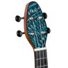 Ortega Keiki Blue Kaleidoscope Soprano Ukulele Kit