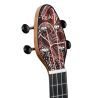 Ortega Keiki Red Kaleidoscope Soprano Ukulele Kit