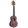 Ortega Keiki Red Kaleidoscope Soprano Ukulele Kit
