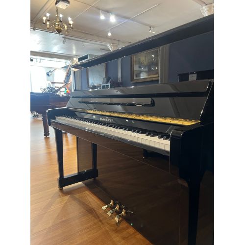 Pre-Owned Schimmel C116S Upright Piano in Black Polyester