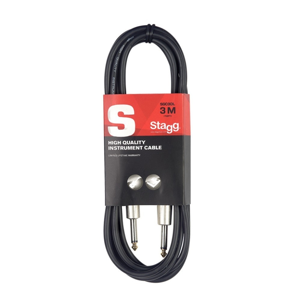 Stagg 3m Instrument Cable