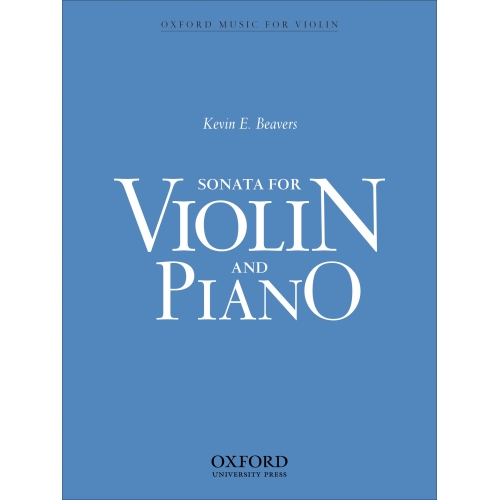 Sonata for violin and piano - Beavers, Kevin E.